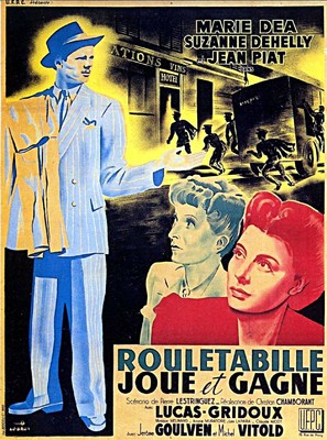 Rouletabille joue et gagne - French Movie Poster (thumbnail)