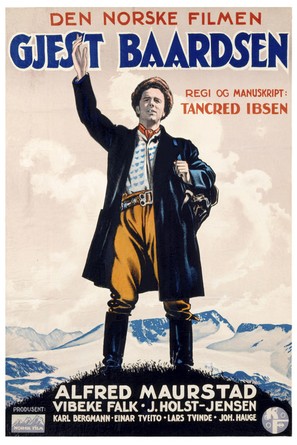 Gjest Baardsen - Norwegian Movie Poster (thumbnail)