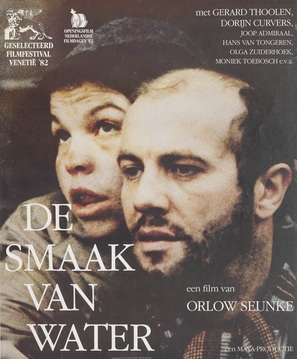 De smaak van water - Dutch Movie Poster (thumbnail)