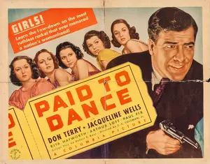 Paid to Dance - Movie Poster (thumbnail)