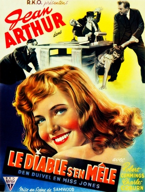 The Devil and Miss Jones - Belgian Movie Poster (thumbnail)