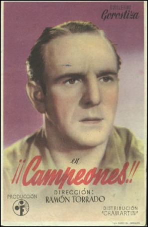 &iexcl;&iexcl;Campeones!! - Spanish Movie Poster (thumbnail)