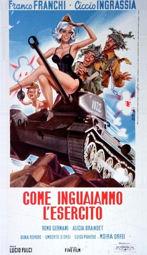 Come inguaiammo l&#039;esercito - Italian Movie Poster (thumbnail)