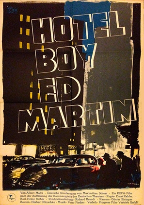 Hotelboy Ed Martin - German Movie Poster (thumbnail)