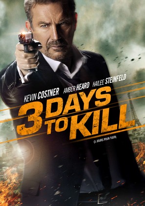 3 Days to Kill - Canadian DVD movie cover (thumbnail)
