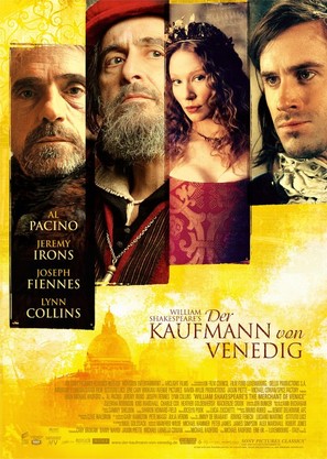 The Merchant of Venice - German Movie Poster (thumbnail)