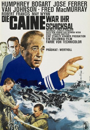 The Caine Mutiny - German Movie Poster (thumbnail)