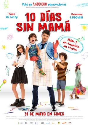 10 giorni senza mamma - Spanish Movie Poster (thumbnail)