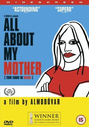 Todo sobre mi madre - British DVD movie cover (thumbnail)