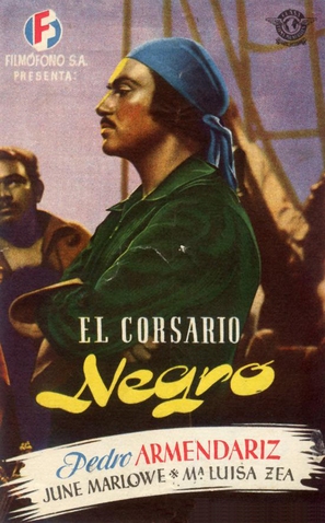 El corsario negro - Spanish Movie Poster (thumbnail)