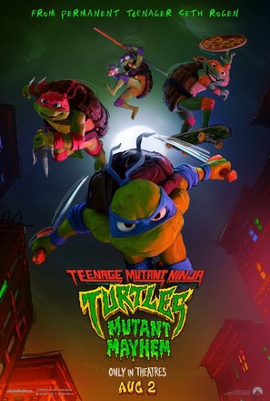 Teenage Mutant Ninja Turtles: Mutant Mayhem - Movie Poster (thumbnail)