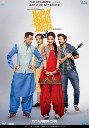 Happy Bhaag Jayegi - Indian Movie Poster (thumbnail)
