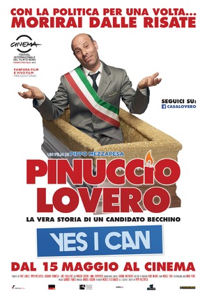 Pinuccio Lovero Yes I Can - Italian Movie Poster (thumbnail)