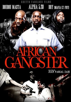 African Gangster - French Movie Cover (thumbnail)