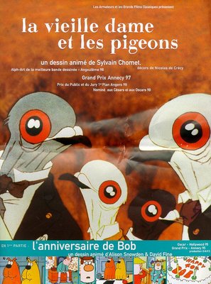 Vieille dame et les pigeons, La - French DVD movie cover (thumbnail)