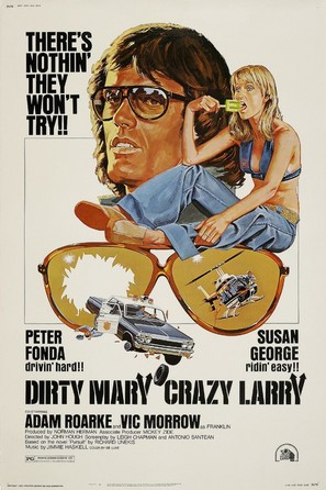 Dirty Mary Crazy Larry - Theatrical movie poster (thumbnail)