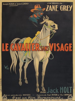 The Mysterious Rider - French Movie Poster (thumbnail)