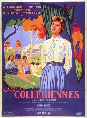 Les coll&eacute;giennes - French Movie Poster (thumbnail)