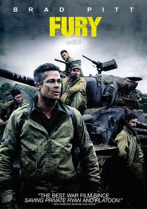 Fury - DVD movie cover (thumbnail)