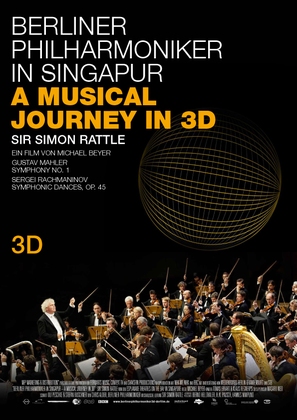Berliner Philharmoniker in Singapur - A Musical Journey in 3D - German Movie Poster (thumbnail)
