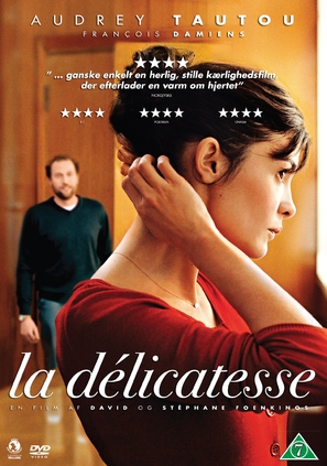 La d&eacute;licatesse - Danish DVD movie cover (thumbnail)