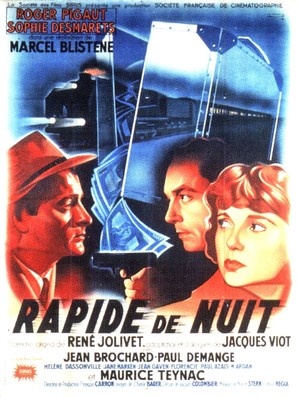 Rapide de nuit - French Movie Poster (thumbnail)