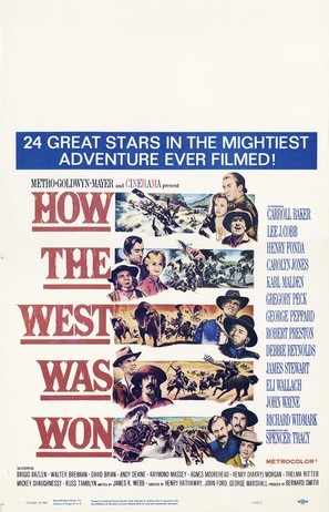 How the West Was Won - Movie Poster (thumbnail)