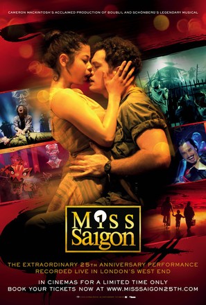 Miss Saigon: 25th Anniversary - British Movie Poster (thumbnail)