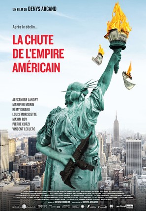 La chute de l&#039;empire am&eacute;ricain - Canadian Movie Poster (thumbnail)