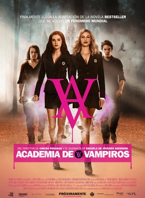 Vampire Academy - Mexican Movie Poster (thumbnail)