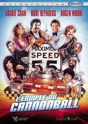 The Cannonball Run - French DVD movie cover (thumbnail)