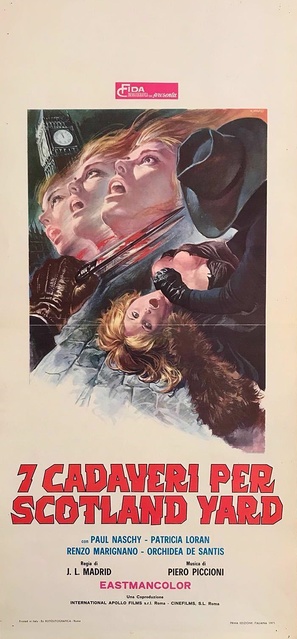 Jack el destripador de Londres - Italian Movie Poster (thumbnail)