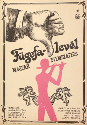 F&uuml;gefalev&eacute;l - Hungarian Movie Poster (thumbnail)