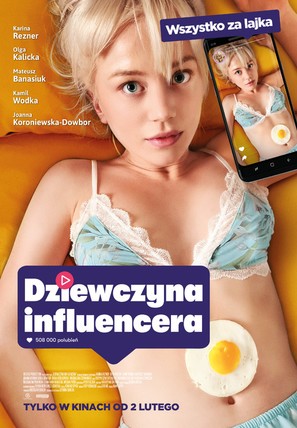 Dziewczyna influencera - Polish Movie Poster (thumbnail)