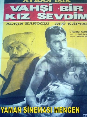 Vahsi bir kiz sevdim - Turkish Movie Poster (thumbnail)