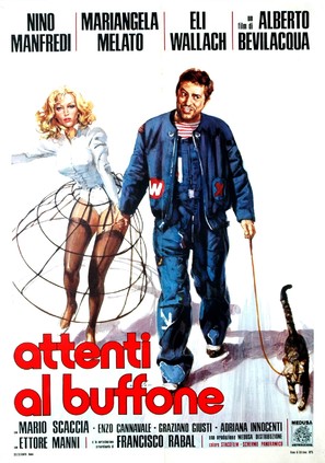 Attenti al buffone - Italian Movie Poster (thumbnail)