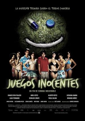Juegos inocentes - Mexican Movie Poster (thumbnail)