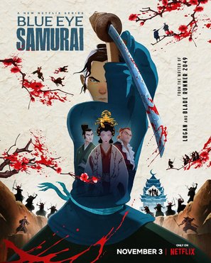 &quot;Blue Eye Samurai&quot; - Movie Poster (thumbnail)