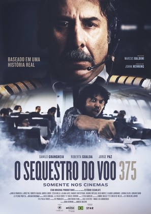 O Sequestro do Voo 375 - Brazilian Movie Poster (thumbnail)