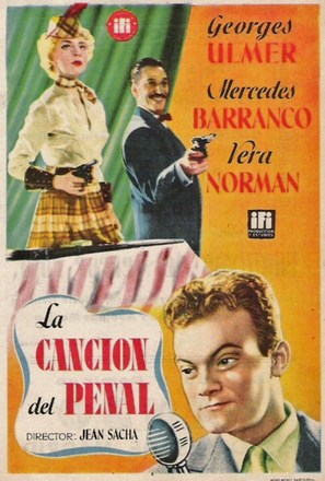 La canci&oacute;n del penal - Spanish Movie Poster (thumbnail)