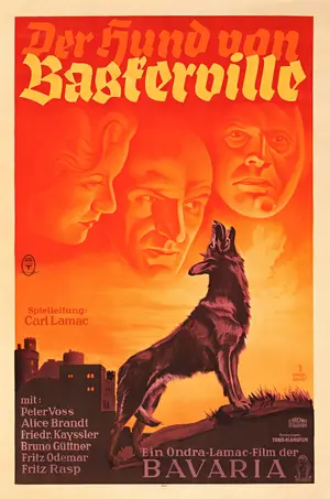 Der Hund von Baskerville Poster