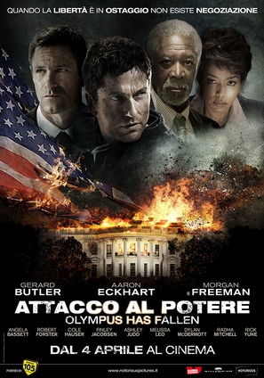 Olympus Has Fallen - Italian Movie Poster (thumbnail)