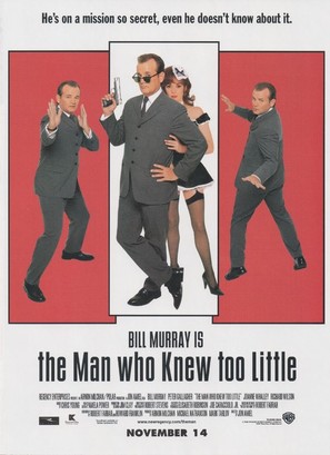 Amazoncom: The Man Who Knew Too Little: Bill Murray
