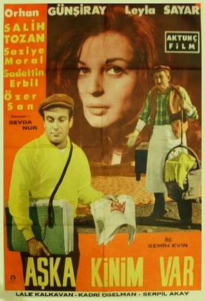 Aska kinim var - Turkish Movie Poster (thumbnail)