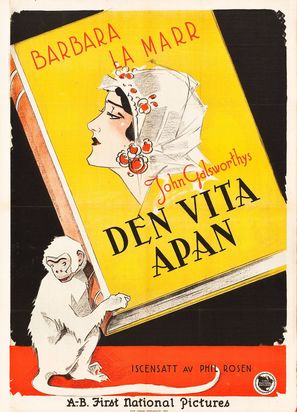 The White Monkey - Swedish Movie Poster (thumbnail)