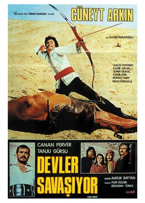 Kara Murat devler savasiyor - Turkish poster (thumbnail)