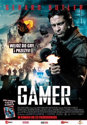 Gamer - Polish Movie Poster (thumbnail)