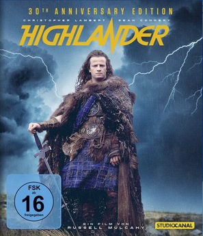 Highlander - German Movie Cover (thumbnail)