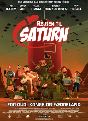 Rejsen til Saturn - Danish Movie Poster (thumbnail)