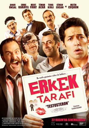 Erkek tarafi testosteron - Turkish Movie Poster (thumbnail)